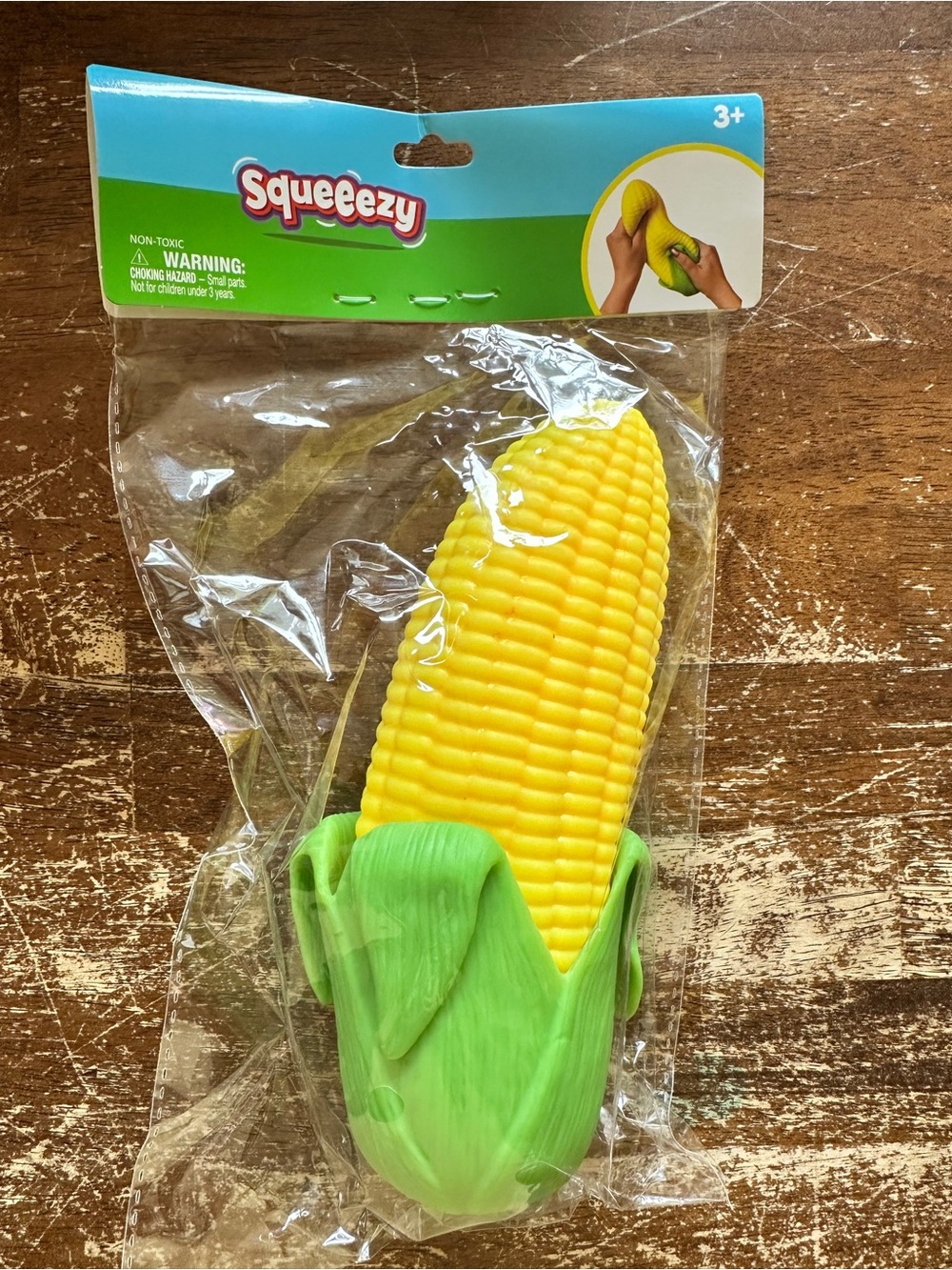 Yellow Corn Squeeze Toy for Kids
